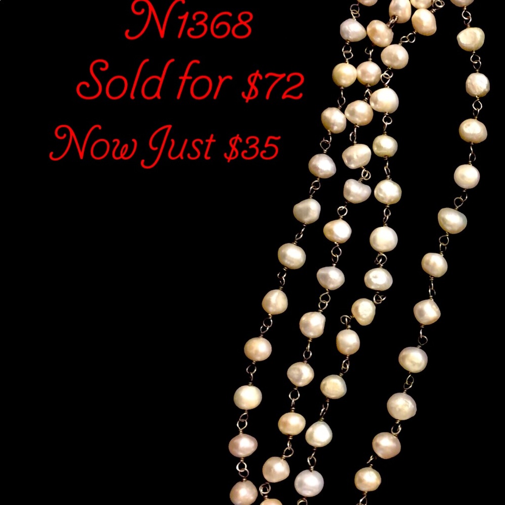 Silpada Freshwater pearl necklace